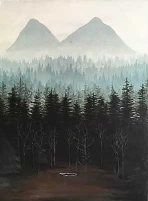 Купить картина по номерам Красиво Красим Твин Пикс - Visit Twin Peaks, 90 х  90 см, цены на Мегамаркет | Артикул: 600004236859