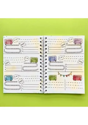 Блокнот-ежедневник для детей 6+ «Мой первый планер To Do»