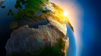 HD картинка Планета земля, обои на рабочий стол | Земля, Космос,  Исторические факты