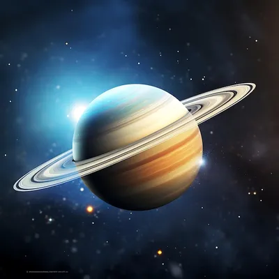 Сатурн планета рисунок - 38 фото