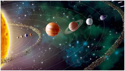 Планеты солнечной системы развивающий (для обучения) плакат, глянцевая  фотобумага от 200 г/м2, размер A2+ - купить с доставкой по выгодным ценам в  интернет-магазине OZON (298317404)