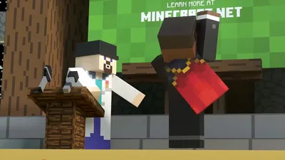 Minecraft Dungeons — Плащ участников Minecon 2012 / Одежда / Предметы