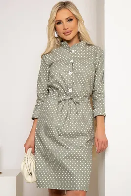 Купить Платье Сафари хаки оптом от производителя в интернет-магазине