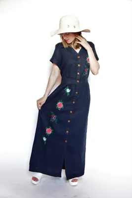 Комфортное платье-сафари BAB-364A720