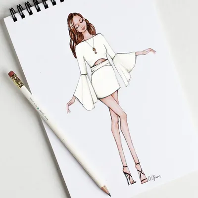 Модный иллюстрационный шаблон для рисования скетчей для начинающих  дизайнеров, для женщин и мужчин, линейка для одежды | AliExpress