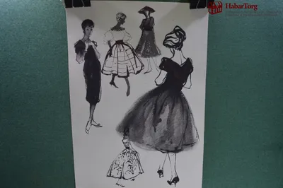 Как нарисовать девушку в платье 19 века карандашом поэтапно