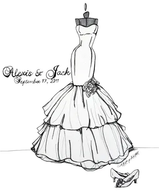Как нарисовать платье карандашом поэтапно: инструкция по рисованию  красивого платья (для девушки, принцессы или куклы)