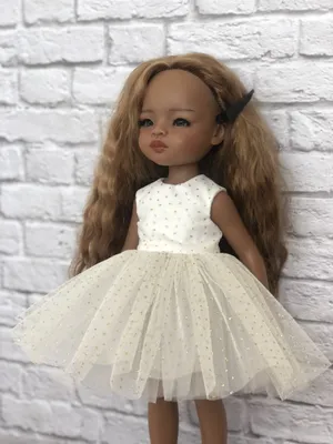 Нарядное платье для кукол, платье для Паола Рейна, платье для текстильной  куклы, Паола Рейна | AliExpress