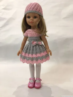 Вязанные платья для кукол Паола Рейн – купить в интернет-магазине  HobbyPortal.ru с доставкой
