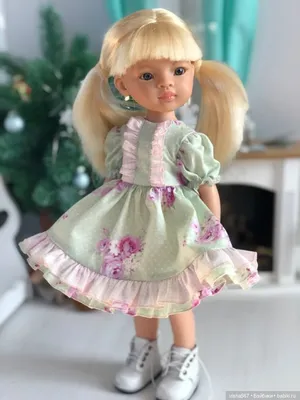 Платье для кукол Паола Рейна ( Paola Reina) 32 см - купить с доставкой по  выгодным ценам в интернет-магазине OZON (1140241342)