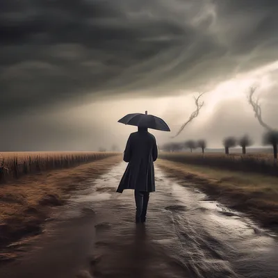 Купить картину Плохая погода в Москве от художника Новокрещенов Виктор