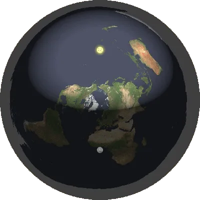 Современные представления о плоской Земле — Википедия