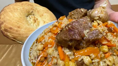 Плов с айвой и мясом по узбекски рецепт фото пошагово и видео - 1000.menu