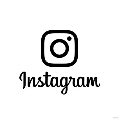 Instagram Logo Black And White Vector in Illustrator, SVG, JPG, EPS, PNG -  Download | Template.net