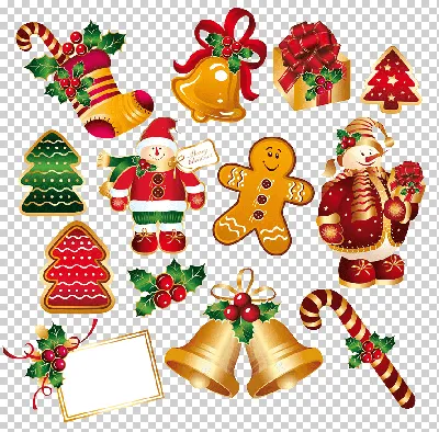Новый год Рождество Символ Иллюстрация, Рождественский микс, еда,  новогодний фон, подарочная коробка png | Klipartz