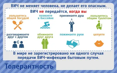 Памятка по профилактике ВИЧ-инфекции