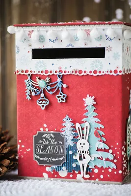 Оформление почтового ящика для писем Деду Морозу (4 фото). Воспитателям  детских садов, школьным учителям и педагогам - Маам.ру