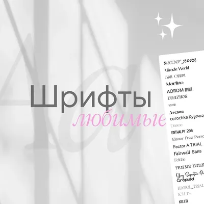 Как я сэкономила ~2000 часов на подбор шрифтов — Лиза Яшкова на TenChat.ru