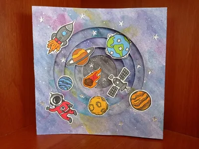 Поделки космос для детей - фото и картинки: 69 штук
