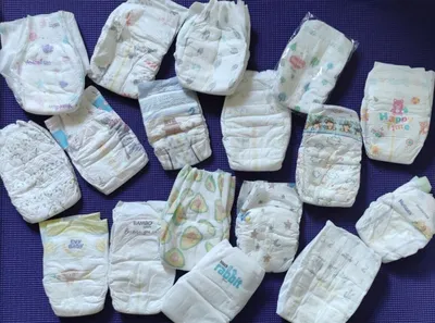 Многоразовые подгузники :: Подгузники для новорождённых :: Набор  трикотажных подгузников для новорожденных (3 шт.)