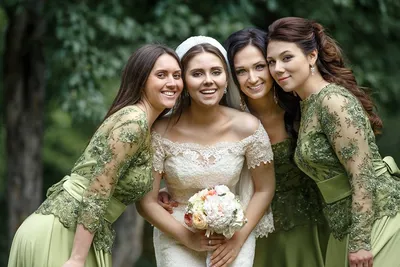 Платья для подружек невесты | The-Wedding.Ru Идеи для свадьбы | Дзен