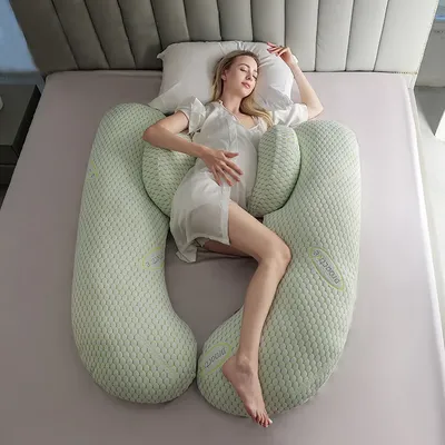 Подушки для беременных Подушка для беременных женщин боковые спальные места  постельные принадлежности Подушка для поддержки поясницы со съемным  хлопковым покрытием | AliExpress