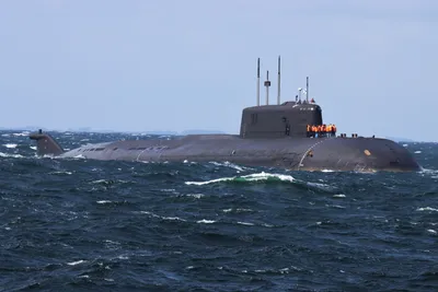 Атомная подводная лодка вмержшая в …» — создано в Шедевруме