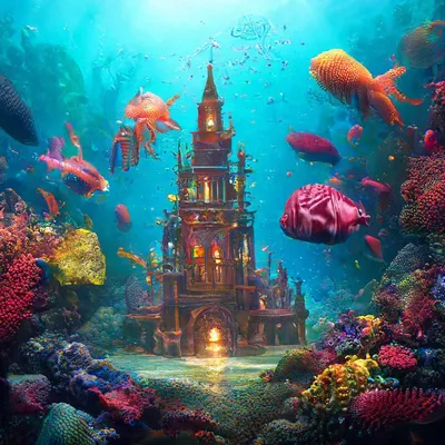 Рисунок Подводное царство №294245 - «Мир глазами детей!» (02.03.2022 -  11:41)
