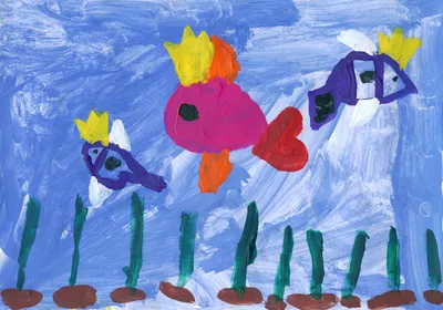 Иллюстрация Подводное царство в стиле 2d, детский, книжная графика