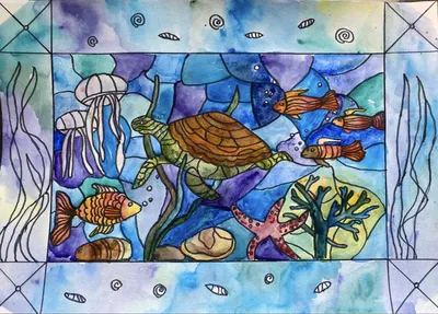 Иллюстрация Подводное царство | Illustrators.ru