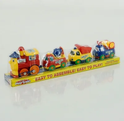 Поезд детский, Детская железная дорога с поездом и вагончиками 18 деталей,  Rail King купить по низким ценам в интернет-магазине Uzum (874384)