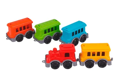 Голубая стрела Детская железная дорога, игровой набор поезд и вагончики