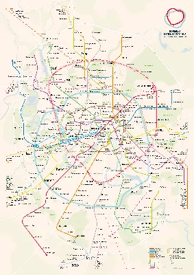 Метро Москвы - карта метрополитена Москвы, информация о московском метро.