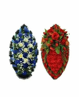 Похоронный венок-сердце из живых цветов «Преданность» | Венки из живых и  искусственных цветов