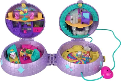 POLLY POCKET DOLL MANY ACCESSORIES PLAY SET FAB STUDIO BEST FRIEND ACTIVE  PACK | eBay