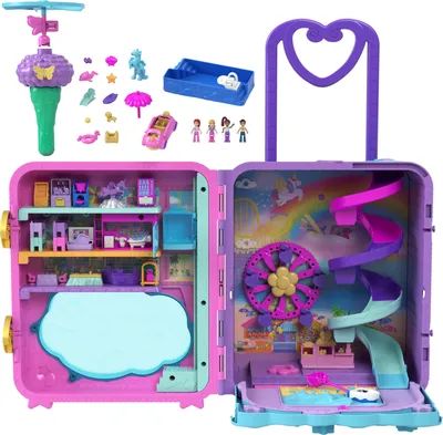 Explore the collection of Polly Pocket fashion packs, like this  color-changing set with 2 dolls and 25 pieces. Find Polly toys and gift  ideas at Shop.Mattel.com.