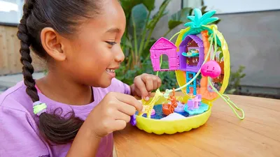 Polly Pocket Pollyville Fresh Market Playset