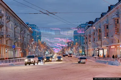 40 дней без солнечного света: как выглядит город Мурманск во время полярной  ночи? | Путешествия и всего по чуть-чуть | Дзен