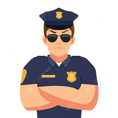 Полицейский Полицейская Форма - Бесплатная векторная графика на Pixabay -  Pixabay