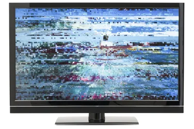 Экран телевизора с статическим шумом Стоковое Фото - изображение  насчитывающей уговариваний, шум: 29671766