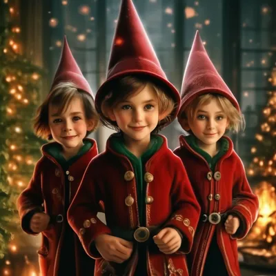 Волшебные помощники Деда Мороза» — создано в Шедевруме