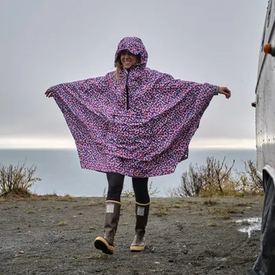 Blue Alpaca Poncho for Men – Gamboa