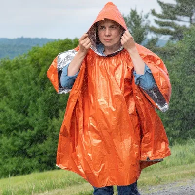 PTEROMY Hooded Rain Poncho for Adult with Pocket, Waterproof Lightweight  Unisex Raincoat for Hiking Camping Emergency (Antique Foliage) at Amazon  Men's Clothing store