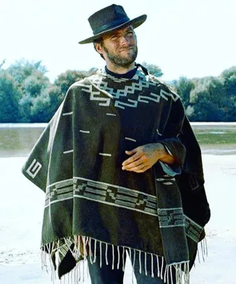 Western Poncho Clint Eastwood Replica - Los Andes Shop : Los Andes Shop