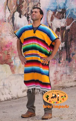 Mens Poncho with Hood - Los Andes Shop : Los Andes Shop