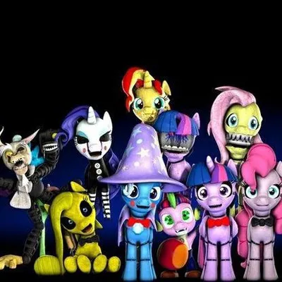 My Little Pony Fnaf by Grassfurdepudy on DeviantArt