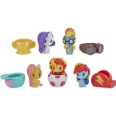 Купить игровой набор Cutie Mark Crew \"Пони-милашки\" - Модная вечеринка  Hasbro, цены на Мегамаркет