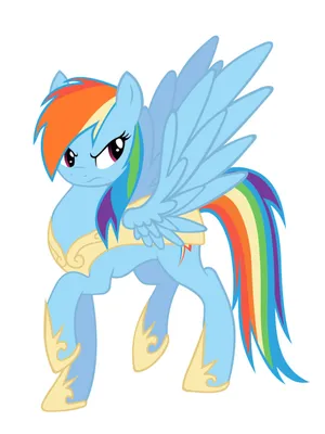 My Little Pony Mane Pony Rainbow Dash Classic Figure - My Little Pony