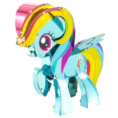 Metal Earth My Little Pony - Rainbow Dash. | 3D Metal Model Kits
