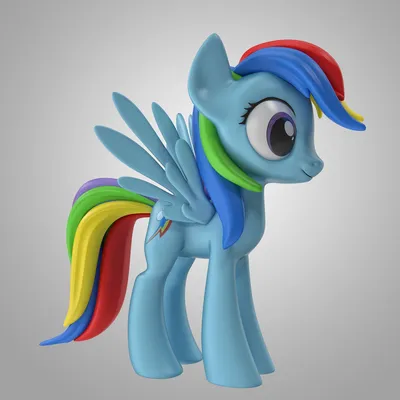 My Little Pony and Friends Rainbow Dash Soft Plush Huggable Doll - Nonika  Boutique